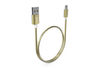 Câble de transfert de données de charge rapide de haute qualité en métal USB A vers type C 3A pour smartphone pour ordinateur portable, vente en gros d'usine