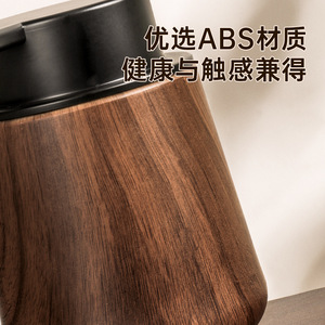 Foam Soap Dispenser Walnut Wood Grain Pump Head For Shower Gel Shampoo Refill Bottles - Product Image 5