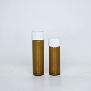 Nueva venta al por mayor vacío 8ml 10ml Mascara TubeCosmetic embalaje ámbar delineador de ojos pestañas cultivador Mascara botellas de vidrio - Product Image 3