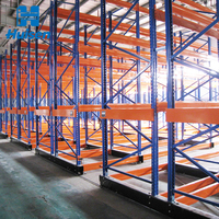 Rayonnages mobiles industriels automatiques en acier laminé à froid pour entrepôts, système de rayonnage mobile pour entrepôts frigorifiques