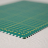 Suministros de arte de gran tamaño ecológico material de PVC A0,A1,A2,A3,A4 esterilla de corte blanco verde de 3mm autocurativa para plotter