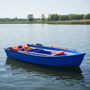 Barco a motor <span class=keywords><strong>de</strong></span> plástico PE <span class=keywords><strong>de</strong></span> alta densidad <span class=keywords><strong>de</strong></span> 4 <span class=keywords><strong>metros</strong></span>, <span class=keywords><strong>de</strong></span> doble cubierta, para 10 personas, ideal para pesca y alta velocidad - ¡Gran oferta! - Product Image 2
