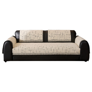 Sofa Cover Modern Stripe Pattern 90-140cm Washable Modular Sofa <b>Cushion</b> All Season Use - Product Image 5