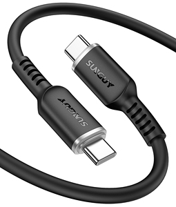 Cable USB Tipo-C Personalizado al por Mayor de Fábrica, 100W 5A, Carga Rápida, Ecológico, de Silicona, para Uso en Automóviles - Product Image 5