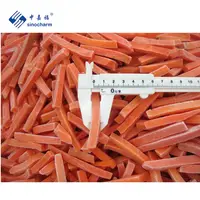 Sinocharm carota congelata 6-8MM IQF sana, fresca e deliziosa
