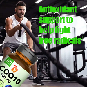 Gélules de Coenzyme Q10 personnalisées en usine pour stimuler la santé cardiaque et soutenir la fonction énergétique cellulaire - Product Image 4