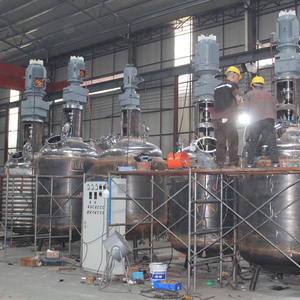 Reactor Químico de Tanque Agitado con Motor y Bomba para Mezclar Emulsiones de Pegamento, Alta Eficiencia, Capacidad de 10L-5000L - Product Image 3