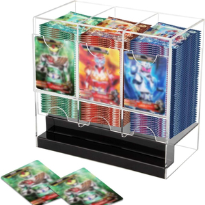 Dispensador de Sobres de Cartas Coleccionables de Acrílico Transparente, Expositor de Sobres con Alimentación por Gravedad, Soporte para Cartas TCG para Estantes de Tiendas Minoristas - Product Image 5
