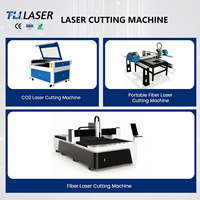 Máquina de Corte y Grabado Láser CNC de Alta Precisión 1325 300W con Enfriamiento por Agua y Tecnología IA para Materiales No Metálicos como Acrílico, Piedra, Cristal, Goma y PLT