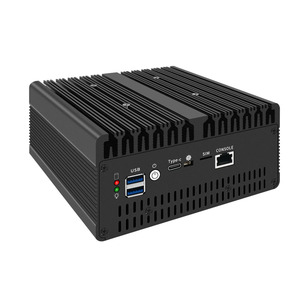 คอมพิวเตอร์อุตสาหกรรมแบบ Solid Firewall รุ่นใหม่ เจนเนอเรชั่น 13 I7 13620H I5 13420H 10G/1G SFP 4*2.5G LAN 2*DDR5 NVMe 5G SIM มินิพีซี พร้อมพัดลม - Product Image 2