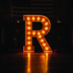 Letras <span class=keywords><strong>LED</strong></span> Gigantes de 4 pies con Diseño Personalizado, Letras Luminosas Grandes para Decoración de Bodas y Propuestas de Matrimonio - Product Image 6