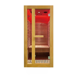 Hiện Đại Điện Ánh Sáng Màu Đỏ Thấp EMF Trong Nhà Tắm Hơi Cho 2 Người Thân Thiện Với Môi Cắm Powered Choruses FL-C Vân sam Gỗ - Product Image 5