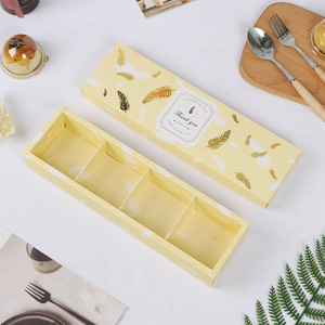 Lễ Kỷ Niệm Đám Cưới Snack <span class=keywords><strong>Moon</strong></span> Cake Macaroon Hộp Đóng Gói Tốt Hộp Đóng Gói Thực Phẩm - Product Image 1