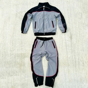 Custom Sports Tracksuits for Men Track Suit Jogging Set Two Piece Zip up Jackets and Nylon <b>Pants</b> Windbreaker Tracksuits Set - Product Image 1
