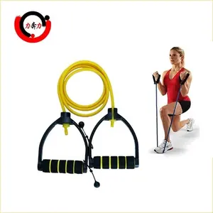 High Quality Fitness Heavy Duty Resistance Band Exercise Elastic Tube