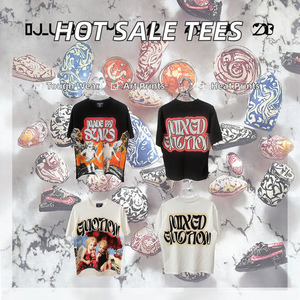 เสื้อยืดสตรีทแวร์ผู้ชายผ้าฝ้ายทอ 100% ลายกราฟิกเพชรสุดฮอต ทรงปกติ เป็นมิตรกับสิ่งแวดล้อม ไม่ยับ แขนสั้น ลดราคาพิเศษ - Product Image 2