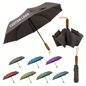 Automatic Folding Sun Foldable Promotional Custom Umbrella <b>Smart</b> Portable with Shelter - Product Image 6