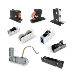 Rodillos <span class=keywords><strong>Para</strong></span> Puertas de América del Sur Corredizas, polea de nailon, rodamiento de rueda de rodillos ajustable <span class=keywords><strong>para</strong></span> <span class=keywords><strong>ventanas</strong></span> y puertas corredizas - Product Image 4