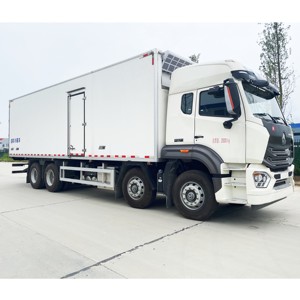 <span class=keywords><strong>Camion</strong></span> <span class=keywords><strong>frigorifique</strong></span> HOWO 8x4 Euro 5 450 ch LHD neuf à boîte manuelle, grande capacité, <span class=keywords><strong>camion</strong></span> congélateur d'<span class=keywords><strong>occasion</strong></span> - Product Image 3