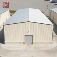 Entrepôt préfabriqué en structure métallique légère de conception moderne ZTSS, application pour atelier de matériaux de construction en Chine
