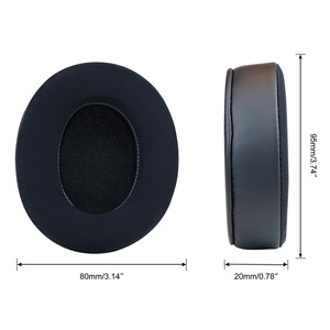Coussinets d'oreille de remplacement pour Beats Studio Pro Wireless, en tissu gel rafraîchissant doux, mousse à mémoire de forme respirante, isolation phonique - Product Image 2