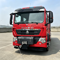 Camion de lutte contre l'incendie Shacman HOWO diesel à mousse et eau, 4x2, portée de travail 45m, réservoir 10000L, vente en gros directe usine Chine