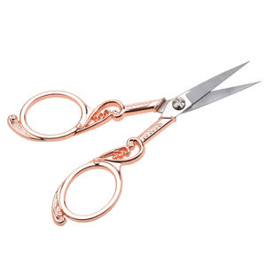 Tijeras de Sastre Profesionales Portátiles de 11.2*5CM para Coser, Bordar y Manualidades - Hoja de Acero Inoxidable de Alta Calidad, Zinc - Product Image 5