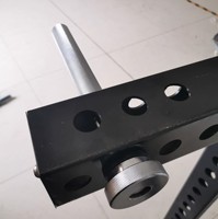Barre de levage améliorée Kepler KD439, barre de support pour squat et tractions, pour Power Cage et Squat Rack