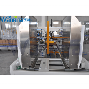 Ligne de conditionnement entièrement automatique Robot 4l Boîte de conserve pour boissons Ramassage et placement de bouteilles enveloppantes <span class=keywords><strong>autour</strong></span> de la machine à emballer les caisses - Product Image 6