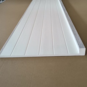 고급 실내 PVC 바닥재 계단 노즈 300mm 계단 디딤판 색상 매칭 플라스틱 하이브리드 LVP 바닥재 계단 노징 - Product Image 6