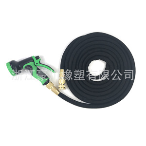 Tuyau d'arrosage extensible 25 pieds 1/2 pouce PVC haute pression pour jardin avec raccords en laiton - Product Image 2