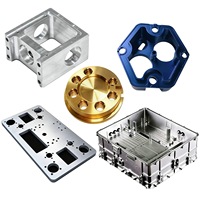 Pièces usinées CNC personnalisées en aluminium OEM, fraisées et tournées, prototypes, traitement de surface CNC, polissage
