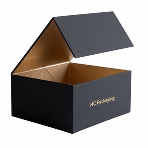 Boîte cadeau magnétique écologique recyclable, pliable, style livre, logo personnalisé, carton de qualité supérieure, emballage cadeau de luxe, vente en gros - Product Image 3