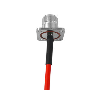 Câble coaxial RF à montage sur bride de type N, rouge, pour équipement de test IoT industriel - Product Image 2