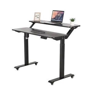 Nate Hot Sale Factory Direct Customized Ergonomic Height Adjustable Electric Office Computer Standing Desk