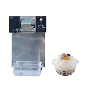 Commercial Stainless Steel Snowflake Ice <b>Machine</b> Automatic Ice Shaver For <b>Bubble</b> <b>Tea</b> Shop Cafe Bar Restaurant High Capacity - Product Image 2