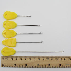 Kit di attrezzi per sartiame per attrezzi da pesca alla carpa Boilie Needle Bait Stopper Fish Drill Tackle per realizzare esche - Product Image 6