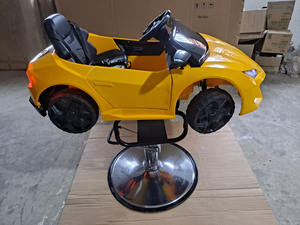 Chaise de coiffure pour enfants, chaise de coupe pour enfants, chaise de coiffure pour enfants en forme de voiture - Product Image 4