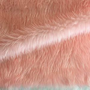 Trame tricotée 25MM doux lisse <span class=keywords><strong>pas</strong></span> <span class=keywords><strong>cher</strong></span> 100% Polyester peluche jouet synthétique cheveux longs artificiels <span class=keywords><strong>tissu</strong></span> en <span class=keywords><strong>fausse</strong></span> <span class=keywords><strong>fourrure</strong></span> - Product Image 3