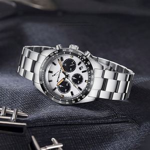 Reloj de Lujo de Alta Calidad con Calendario, Cronógrafo, Relojes Mecánicos Automáticos para Hombre, Reloj de Pulsera de Acero Inoxidable a la Moda - Product Image 1