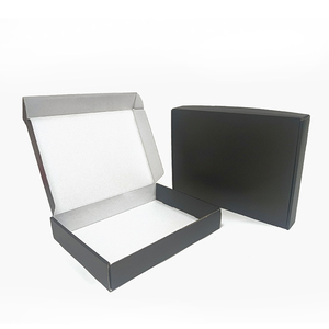 Sang trọng tùy chỉnh bảng sóng lưu trữ bao bì người đàn ông quần áo bưu phẩm hộp quà tặng cho vải thanh lịch bao bì các tông Túi - Product Image 4