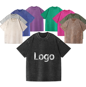 ผู้ผลิตเสื้อยืดเปล่าแบบพิมพ์ลายปักโลโก้ตามสั่ง งานศิลปะส่วนบุคคล ปรับแต่งได้ตามต้องการ - Product Image 1