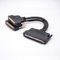 Adaptateur de câble SCSI 68 broches Connexions de fils à vis USB Faisceau de câblage de rupture de borne SCSI 68 broches