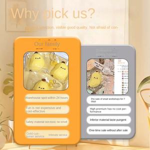 Brinquedo de Simulação de Banana para Alívio de Estresse, Alta Qualidade, Sensação de Água, Brinquedo Pequeno de PVC com Recuo Lento - Product Image 4