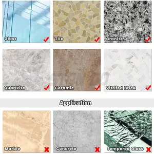 Lot de 10 forets diamantés pour carrelage, marbre, verre et céramique, de 3 mm à 50 mm - Product Image 5