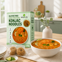 OEM Konjac Noodles High Protein Gluten Free Private Label Custom Packaging No Need Cook Shirataki Wholesale Factory