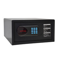 Casier électronique numérique en métal Coffre-fort motorisé pour chambre d'hôtel Serrure numérique électronique pour la sécurité à domicile Coffre-fort pour ordinateur portable pour hôtels