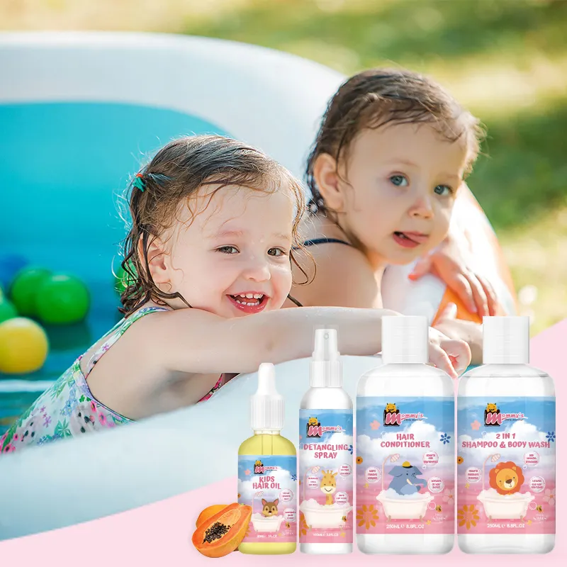 Bauteile getestet Sicherheit tierversuchsfrei Neugeborenenpflege-Set mit Shampoo Babys 2-in-1 Duschgel