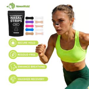Tiras Nasales Deportivas Personalizadas RK para Aliviar los Ronquidos, Producto para el Cuidado de la Salud, Color y Empaque Personalizables, Cinta Nasal para el Cuidado de la Nariz - Product Image 6
