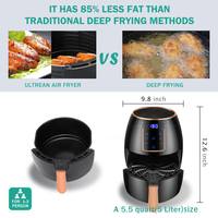 Friggitrice ad aria elettrica forno friggitrice friggitrice ad aria macchina per Waffle Grill microonde microonde elettrodomestici macchina per il pane